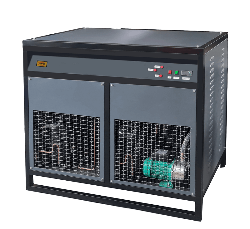 Chiller For 15 Kg to 30 Kg Three Phase Silver Melting Furnace