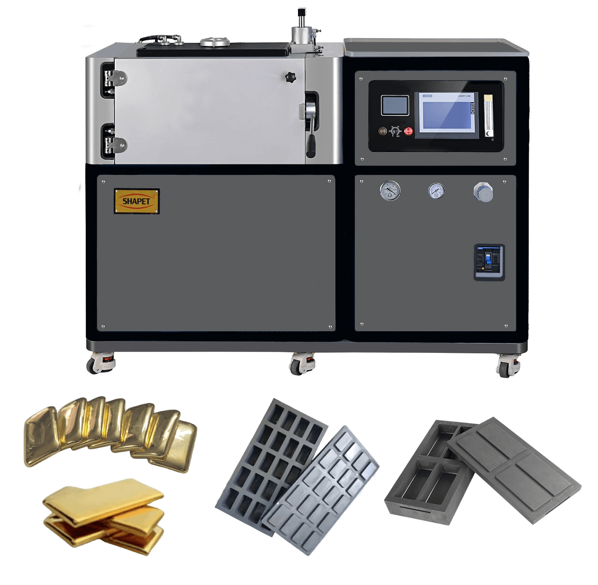 Gold Bar Casting Machine (100 Grm 20 Pcs Or 1 Kg 4 Bar)